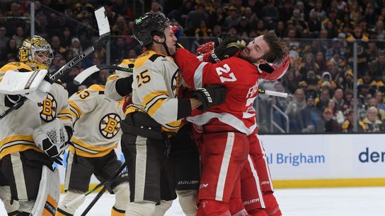 FINAL: Red Wings 5, Bruins 2 - Detroit gets best of Boston for 2nd straight game taken at BSJ Headquarters (Bruins)
